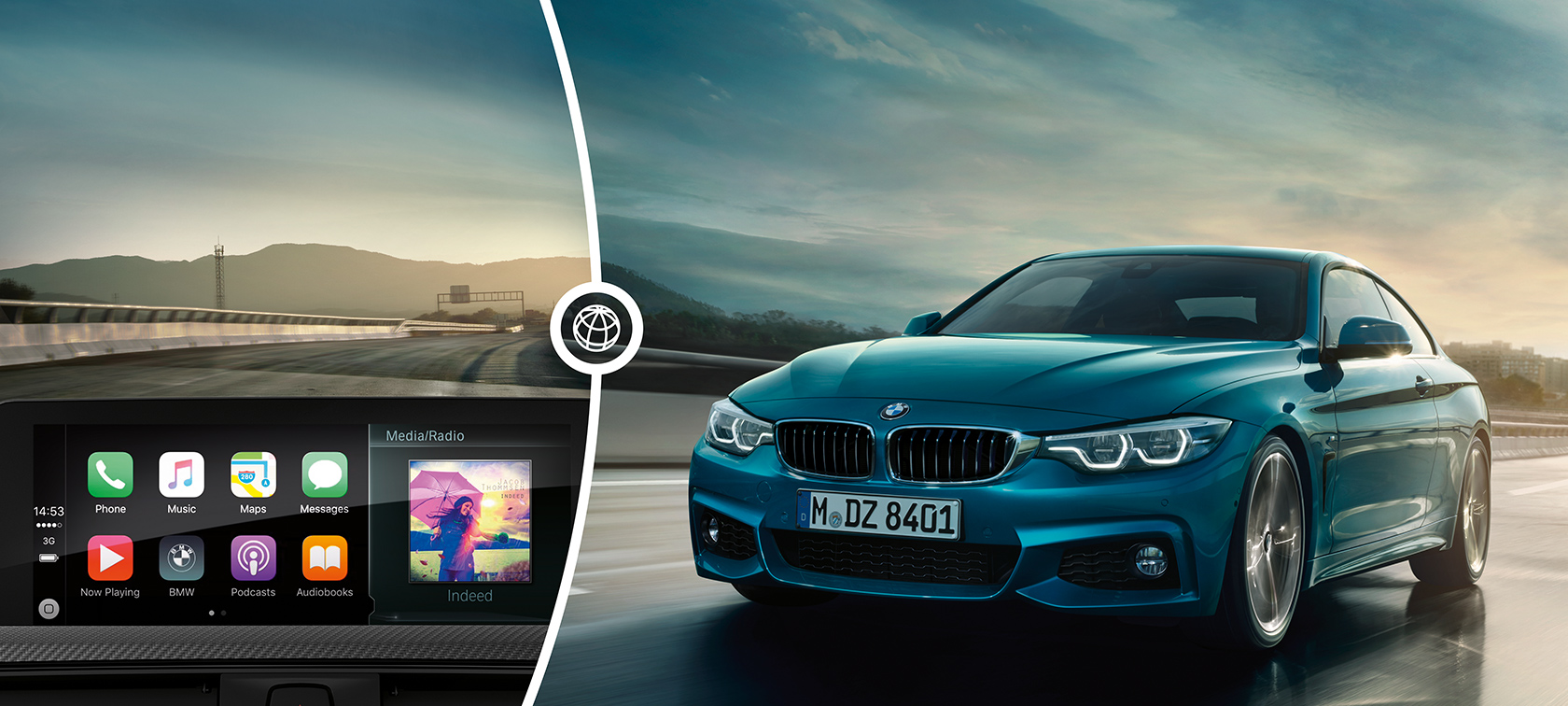 BMW 4-sarjan Coupé Apple CarPlay BMW 4-sarjan Coupé Apple CarPlay
