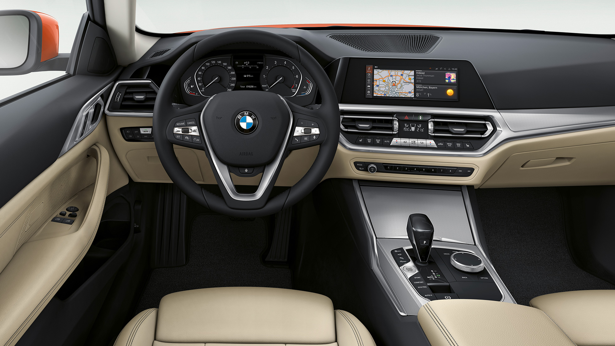 BMW 4-sarjan Coupé perusvarustelu G22 2020 BMW 4-sarjan Coupé G22 2020 perusvarustelu, sisätila