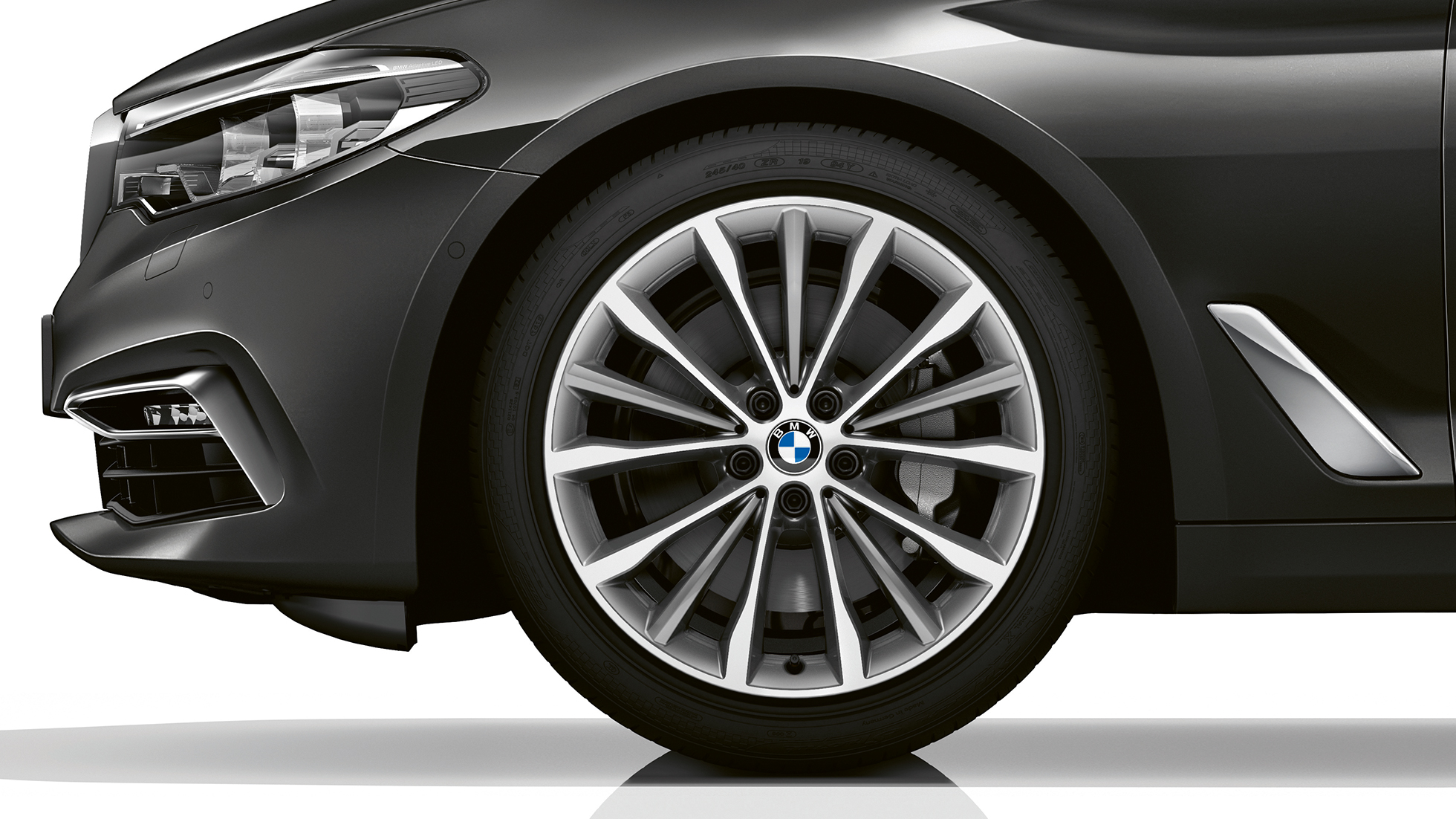 Business Luxury, BMW 5-sarjan Touringin renkaat ja vanteet Business Luxury BMW 5-sarjan Touring 540i xDrive Touring G31, metalliväri Sophisto Grey Brilliant Effect, renkaat ja vanteet
