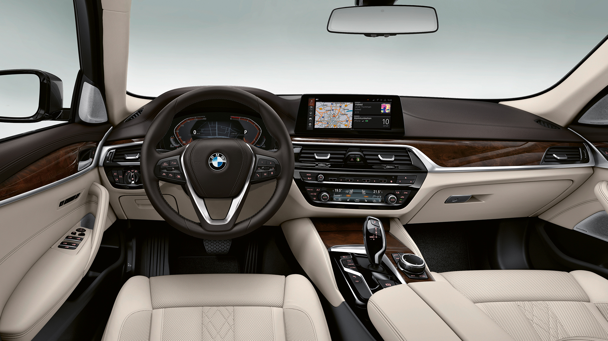 Business Luxury, BMW 5-sarjan Touringin ohjaamo Business Luxury BMW 5-sarjan Touring 540i xDrive Touring G31, ohjaamo