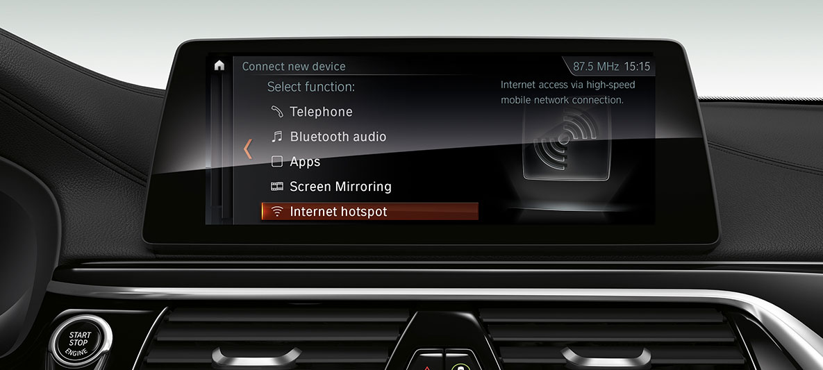 BMW 6-sarjan Gran Turismo WLAN BMW 6-sarjan Gran Turismo WLAN