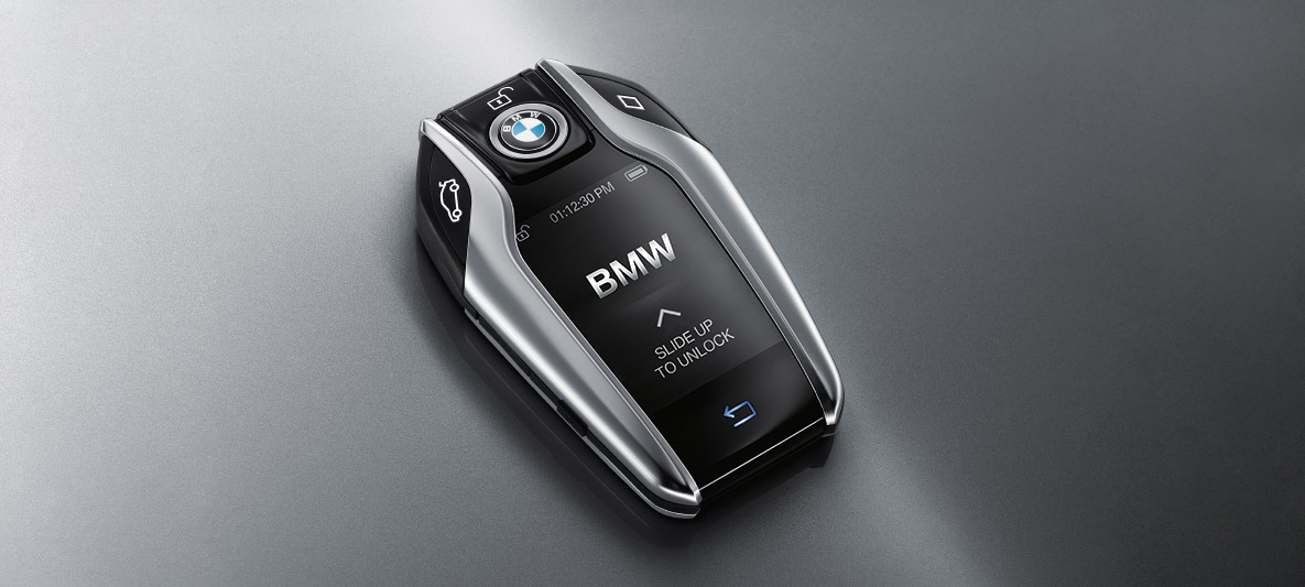 BMW 6-sarjan Gran Turismo näytöllinen BMW-avain BMW 6-sarjan Gran Turismo näytöllinen BMW-avain