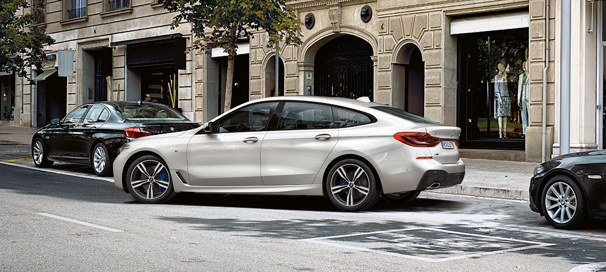 BMW 6-sarjan Gran Turismo pysäköintiavustin BMW 6-sarjan Gran Turismo pysäköintiavustin