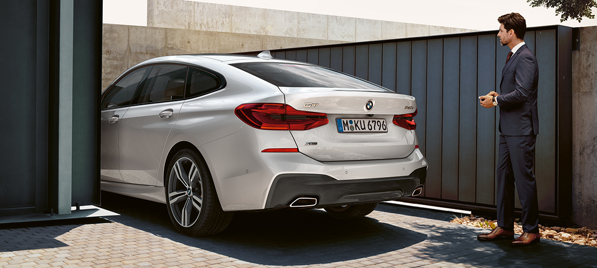 BMW 6-sarjan Gran Turismo kauko-ohjattu pysäköinti BMW 6-sarjan Gran Turismo kauko-ohjattu pysäköinti