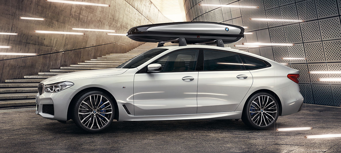 BMW 6-sarjan Gran Turismo lisävarusteet kattoboksi BMW 6-sarjan Gran Turismo lisävarusteet kattoboksi