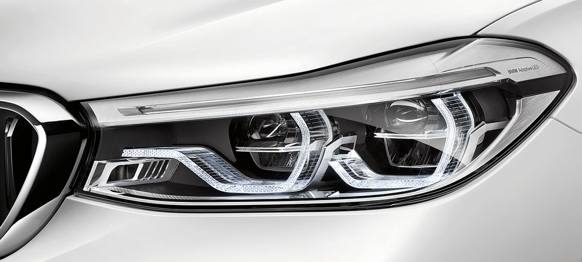 BMW 6-sarjan Gran Turismo adaptiiviset LED-ajovalot BMW 6-sarjan Gran Turismo adaptiiviset LED-ajovalot