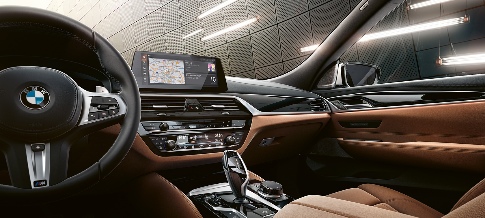 BMW 6-sarjan Gran Turismo G32, ohjaamo ja ohjauspyörä BMW 6-sarjan Gran Turismo G32 2017, ohjaamo ja ohjauspyörä, sisätila