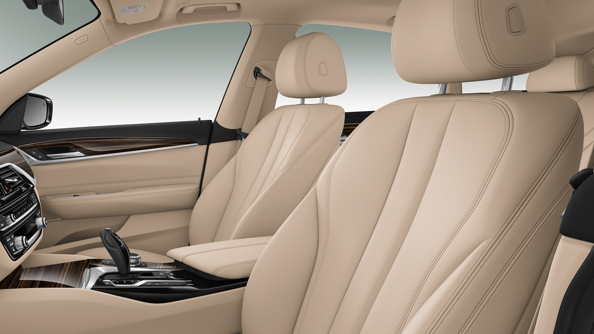 BMW 6-sarjan Gran Turismo G32, Business Luxury, sisätila Nahkaiset Dakota-istuimet, BMW 6-sarjan Gran Turismo G32 2017, Business Luxury, sisätila