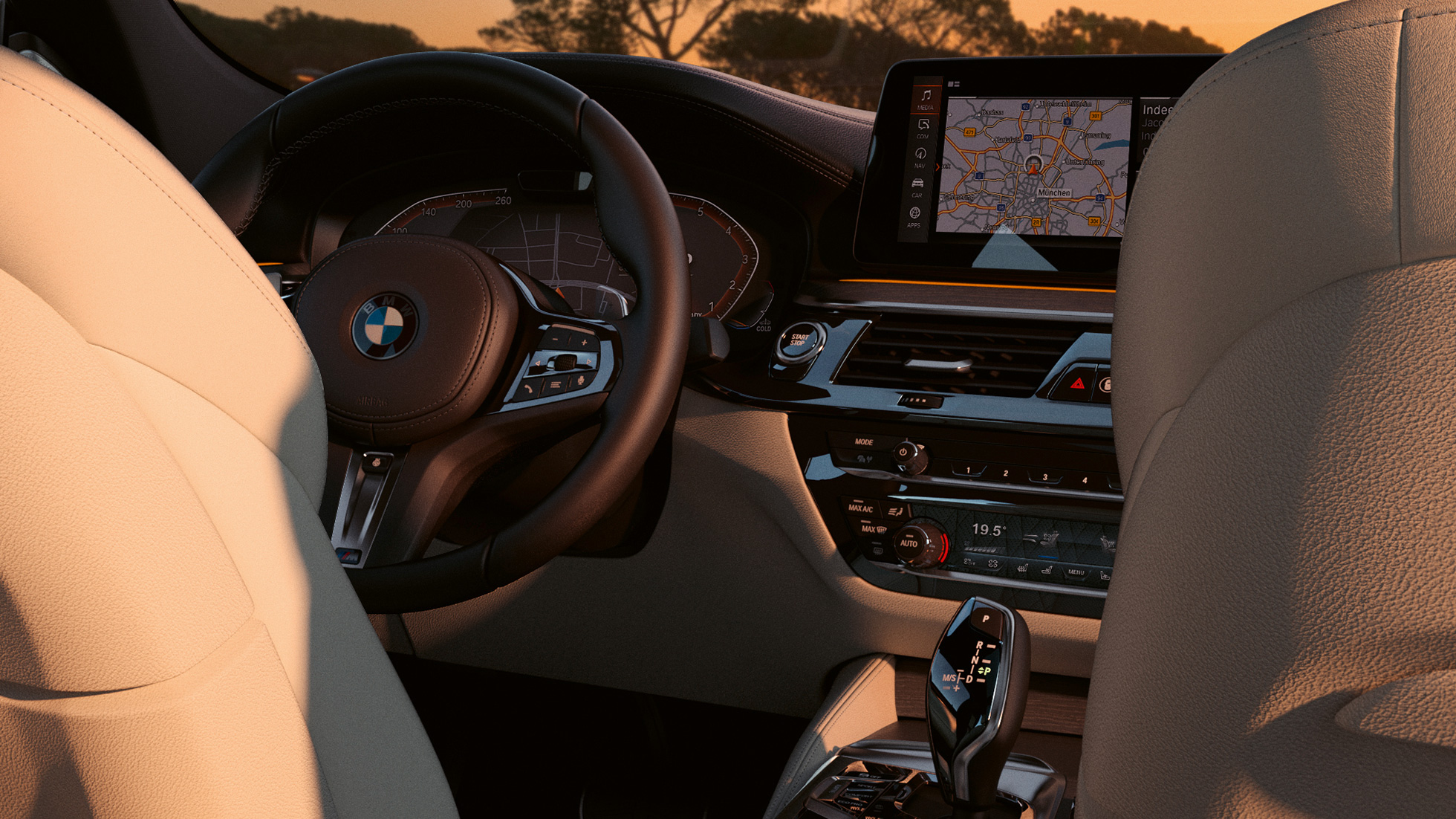 Ohjaamo BMW 6-sarjan Gran Turismo G32 2020 Ohjaamo BMW 6-sarjan Gran Turismo 640i xDrive G32 2020 sisätila
