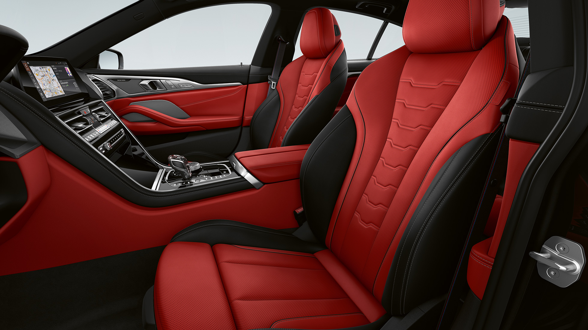 M Sport -paketti sisätilan varustus BMW 8-sarjan Gran Coupé, M Sport -paketti sisätilan varustus