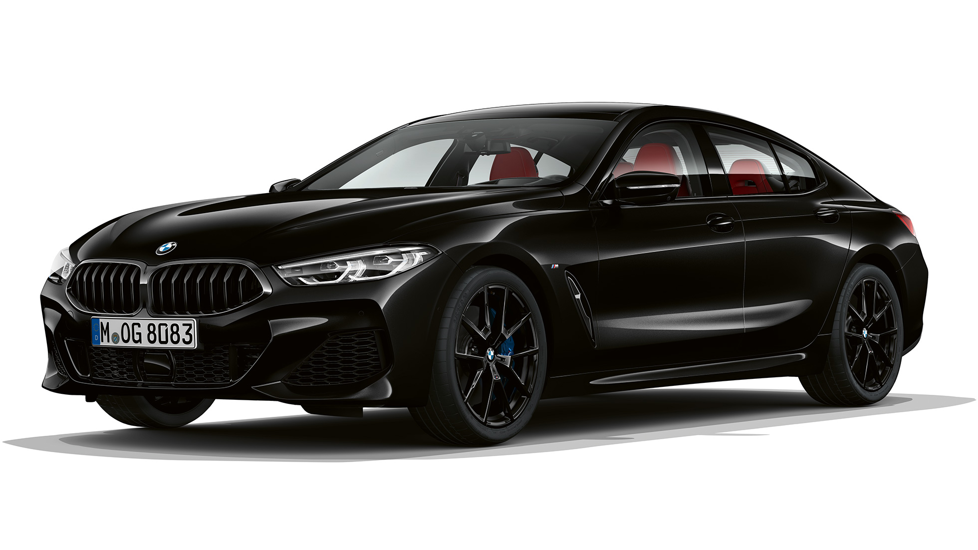 M Sport -paketti 3/4 kuva edestä BMW 8-sarjan Gran Coupé, M Sport -paketti 3/4 kuva edestä