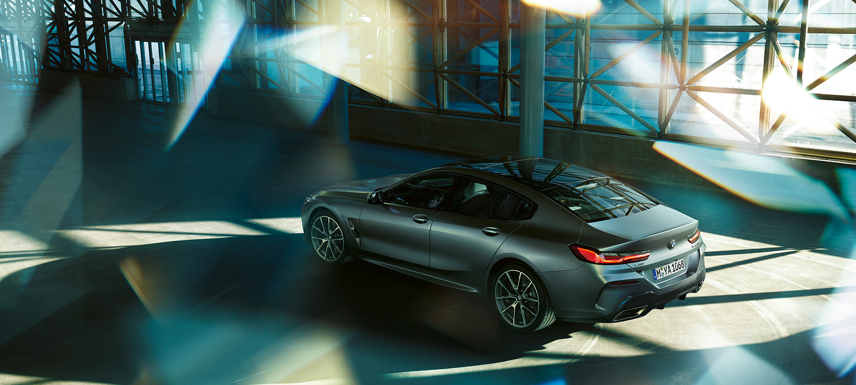BMW 8-sarjan Gran Coupé, muotoilu, näkymä ylhäältä katsottuna, BMW 8-sarjan Gran Coupé, muotoilu, tuotetiedot, varusteet