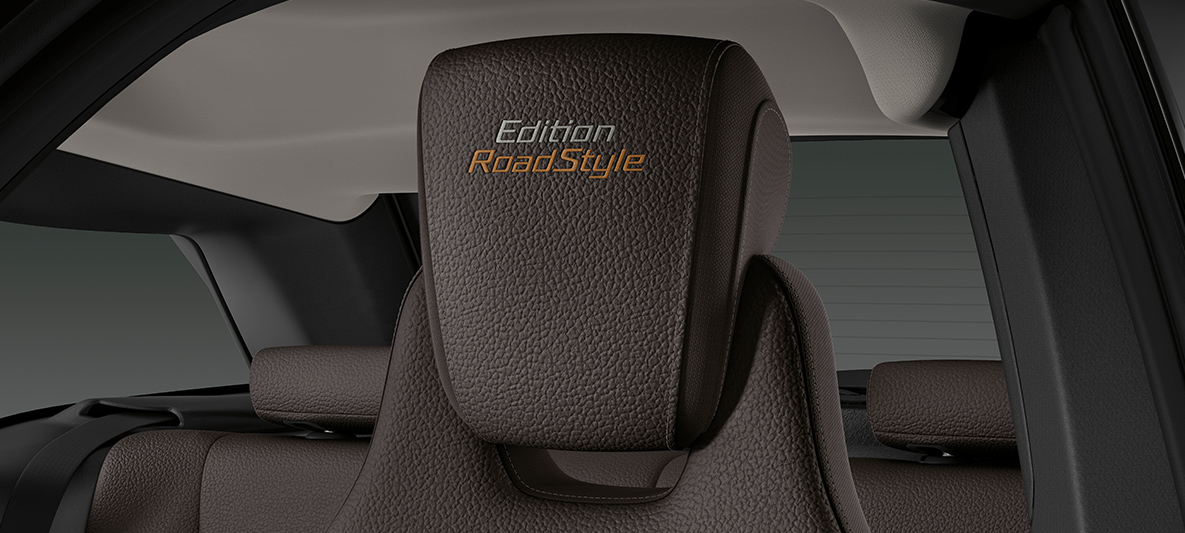 BMW i3s Edition RoadStyle 2019, istuin ”Edition RoadStyle” -koristeompelein BMW i3s Edition RoadStyle 2019 I01, sisätilan istuin ”Edition RoadStyle” -koristeompelein