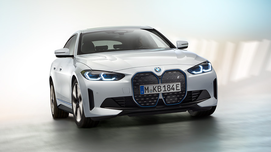 BMW i4 2021 G26 kuva 4 BMW i4 2021 G26 täyssähköinen Gran Coupé sähköauto kuva 4
