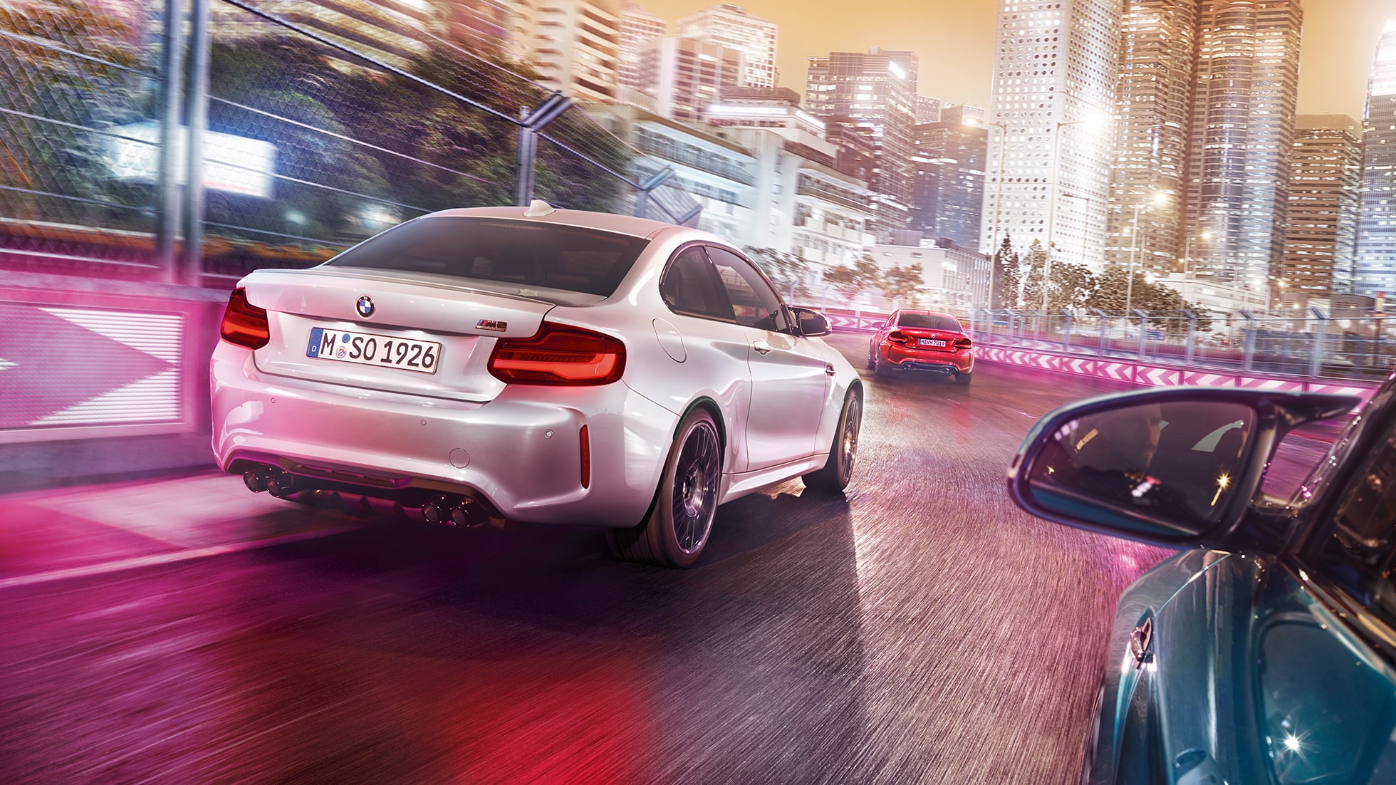 Alusta BMW M2 Competition F87 Alusta BMW M2 Competition F87 2018 Hockenheim, metalliväri Silver