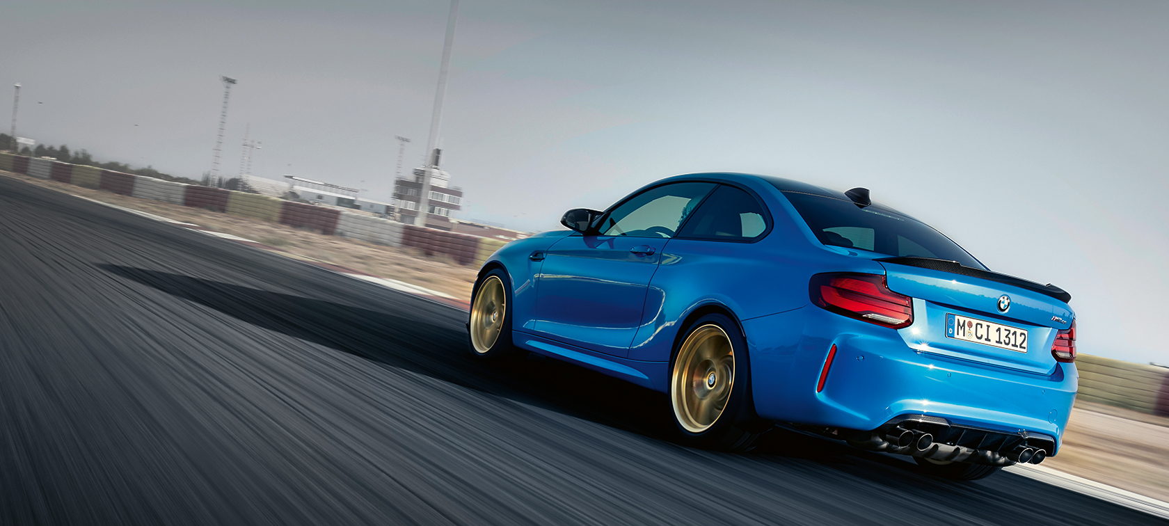 Mallit ja varusteet BMW M2 CS Mallit ja varusteet, BMW M2 CS F87, metalliväri Misano Blue, näkymä