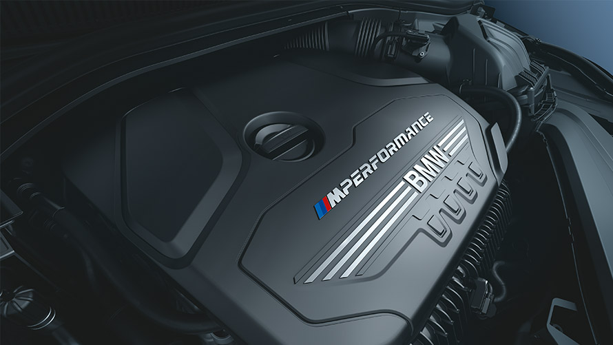Bensiinimoottori, BMW M235i xDrive Gran Coupé 4-sylinterinen M TwinPower Turbo -bensiinimoottori, BMW M235i xDrive Gran Coupé F44
