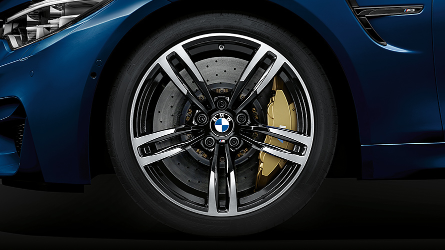 BMW M3 Sedan vanteet 19 tuumaa Double-spoke 437 M Black BMW M3 Sedan vanteet 19 tuumaa Double-spoke 437 M Black