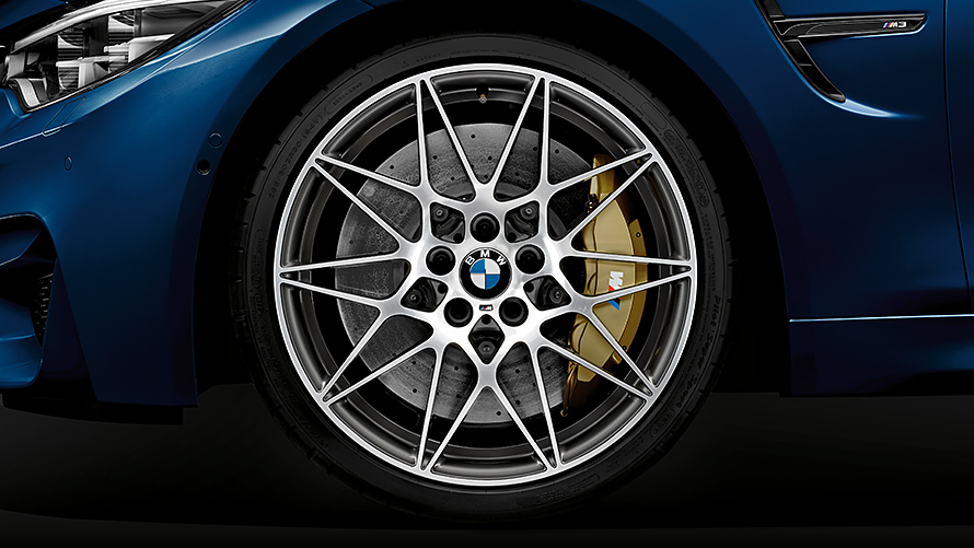 BMW M3 Sedan vanteet 20 tuumaa Star-spoke 666 M BMW M3 Sedan vanteet 20 tuumaa Star-spoke 666 M