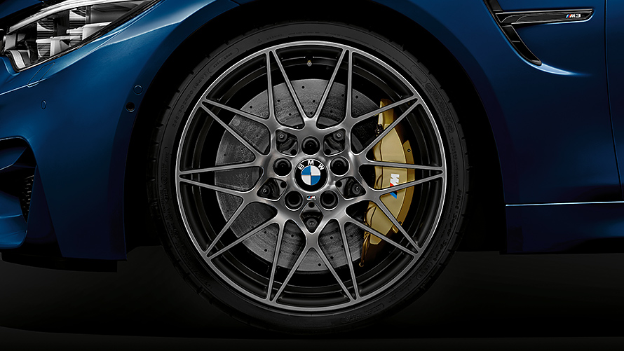 BMW M3 Sedan vanteet 20 tuumaa Star-spoke 666 M Black BMW M3 Sedan vanteet 20 tuumaa Star-spoke 666 M Black