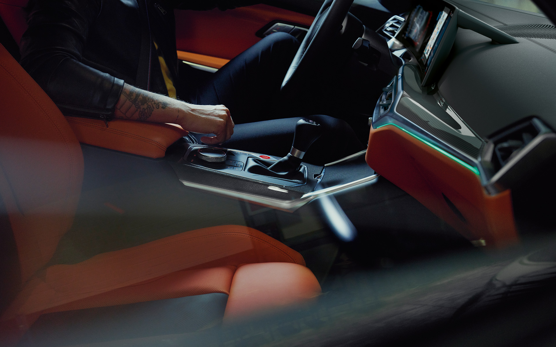 BMW M3 Sedan G80 2020, ohjaamo, sisätila