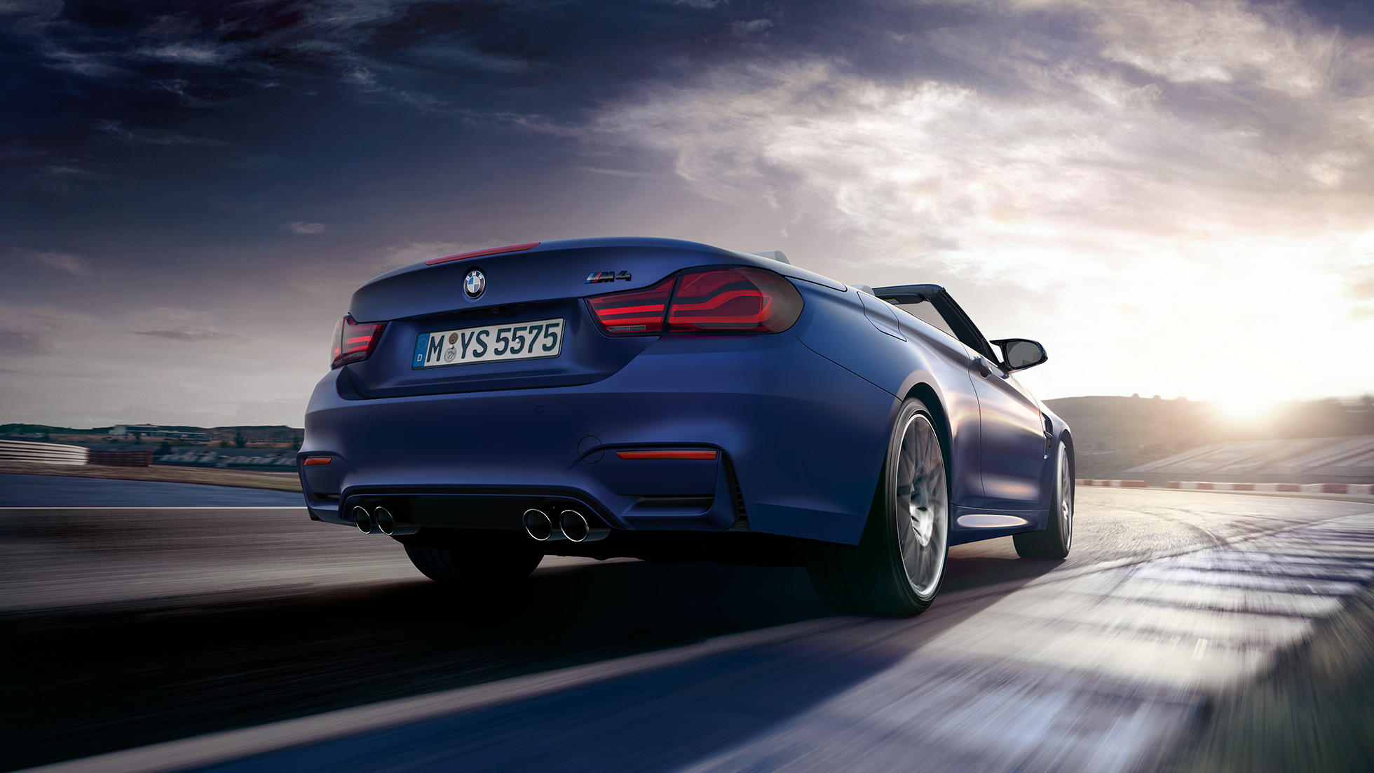 BMW M4 Cabrio, takaosan näkymä BMW M4 Cabrio, muotoilu, takaosan näkymä