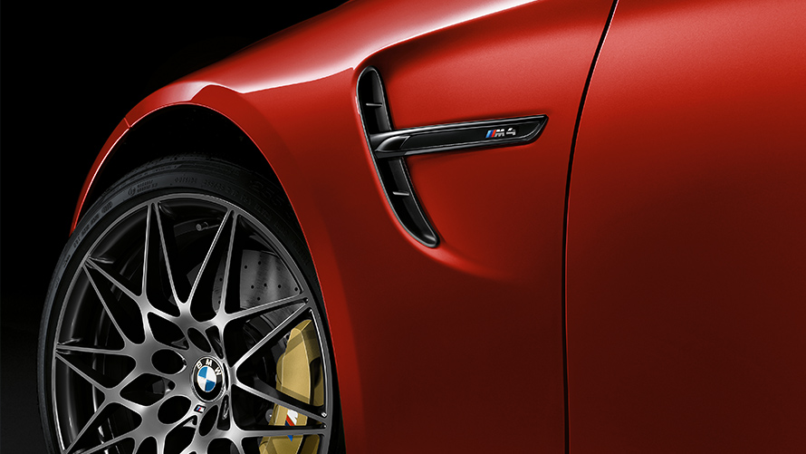 BMW M4 Coupé aerodynamiikka BMW M4 Coupé aerodynamiikka