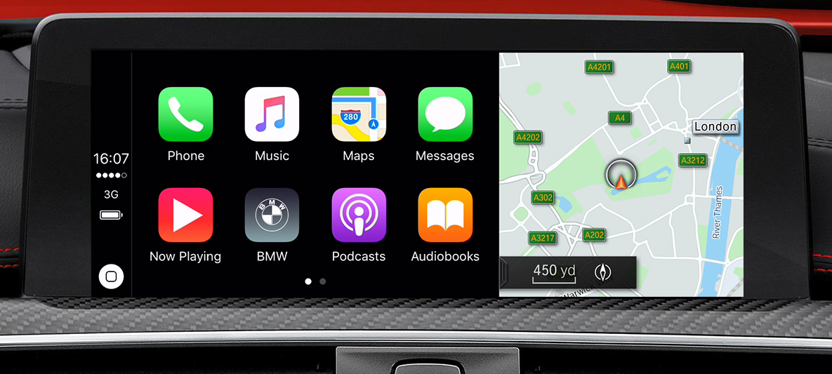 BMW M4 Coupé Apple CarPlay BMW M4 Coupé Apple CarPlay