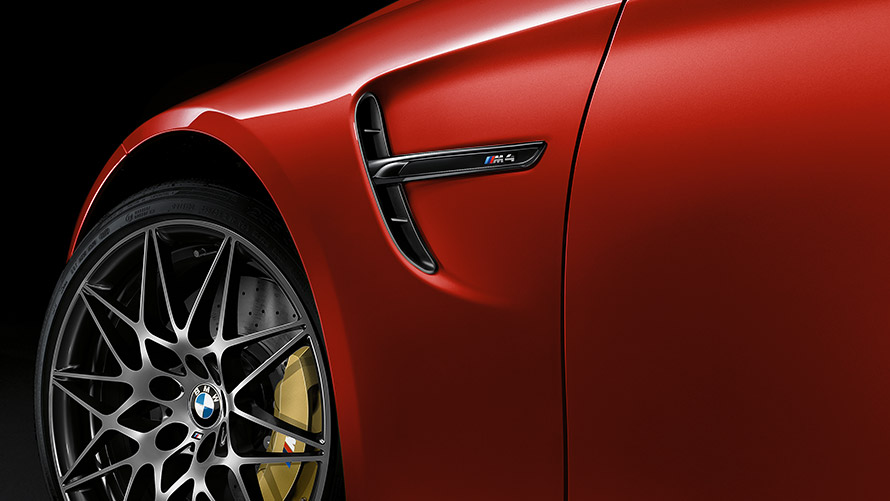 BMW M4 Coupé aerodynamiikka BMW M4 Coupé aerodynamiikka