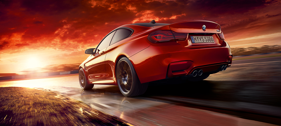 BMW M4 Coupé ihannelinjalla BMW M4 Coupé ihannelinjalla