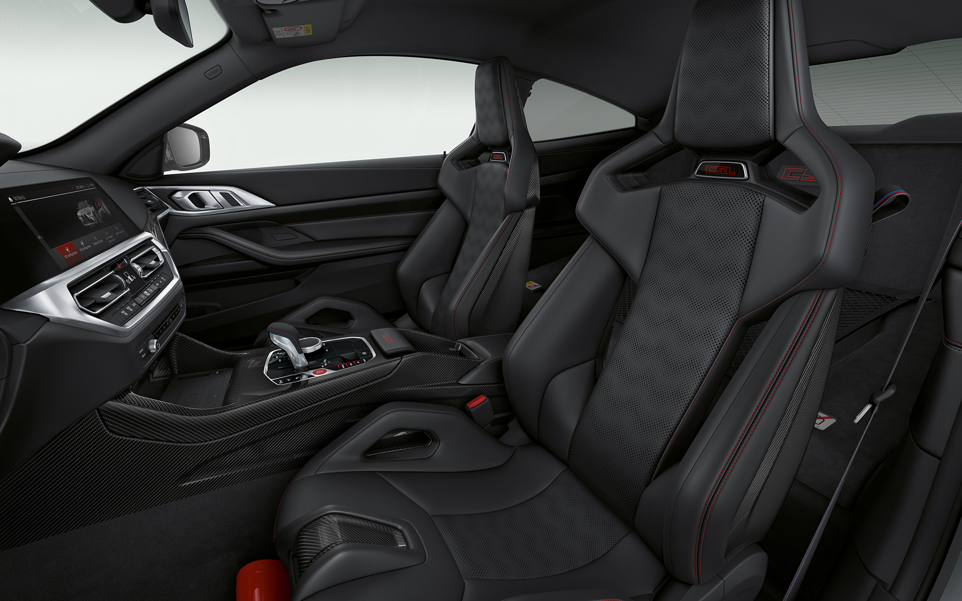 M Carbon -kuppi-istuin, BMW M CSL G82 BMW M4 CSL G82, sisätila, M Carbon -kuppi-istuin