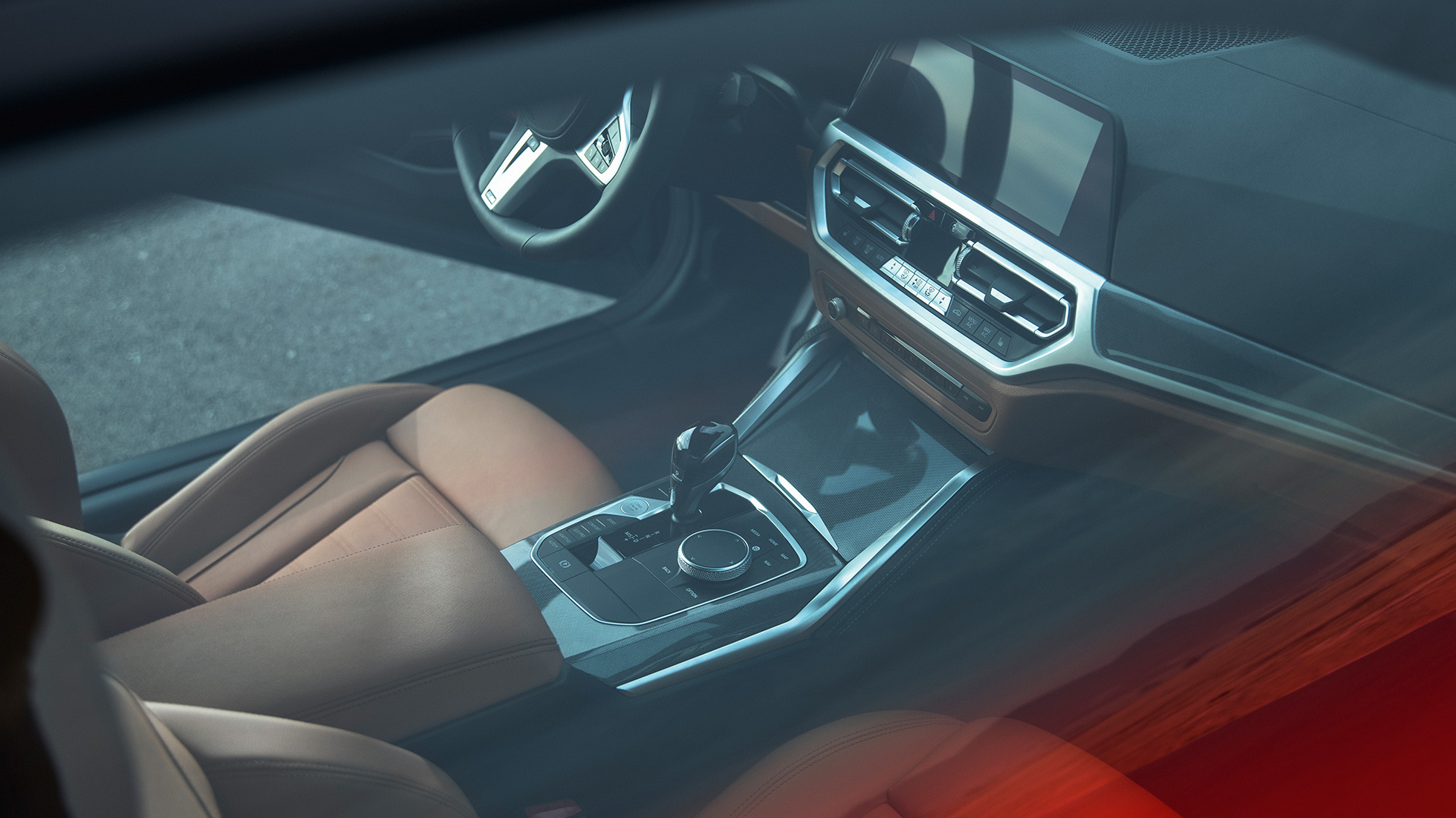 Ohjaamo, BMW M440i xDrive Coupé G22 2020 BMW M440i xDrive Coupé metalliväri Arctic Race Blue G22 2020, sisätila, ohjaamo