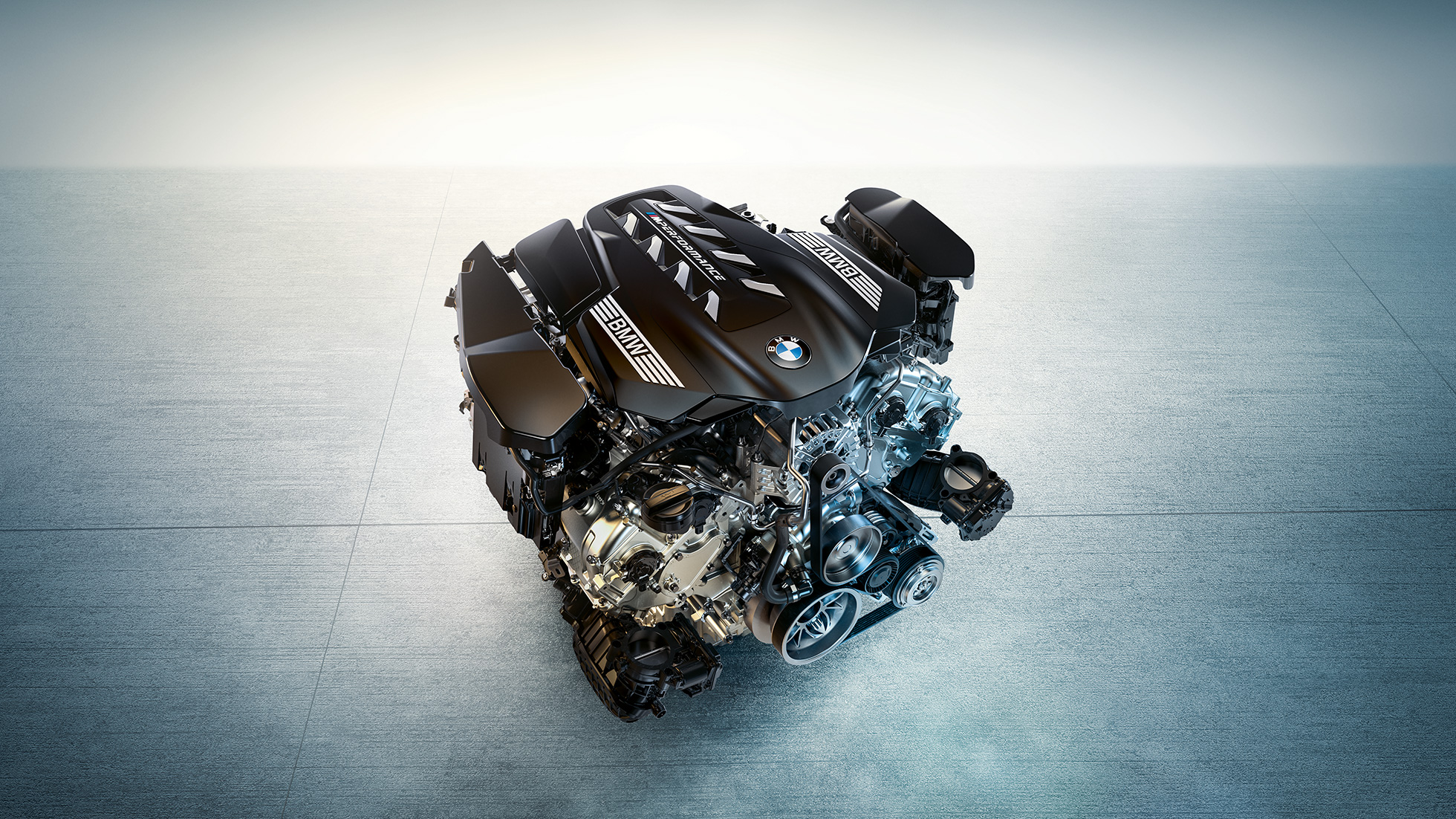 8-sylinterinen BMW M TwinPower Turbo -bensiinimoottori BMW M550i xDrive Sedan G30 LCI Facelift 2020 8-sylinterinen BMW M TwinPower Turbo -bensiinimoottori BMW M550i xDrive Sedan G30 LCI Facelift 2020