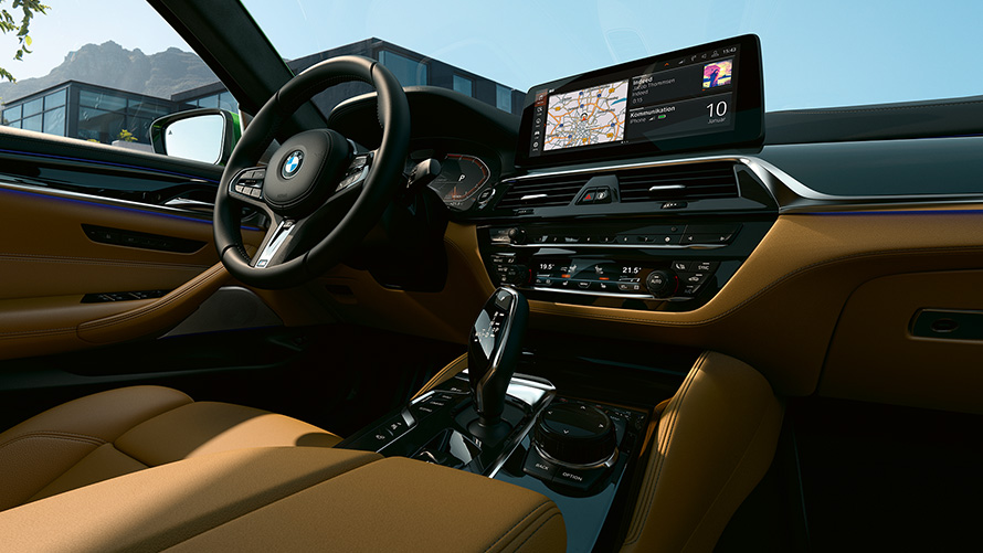 BMW M550i xDrive Sedan G30 LCI Facelift 2020 Sisätila