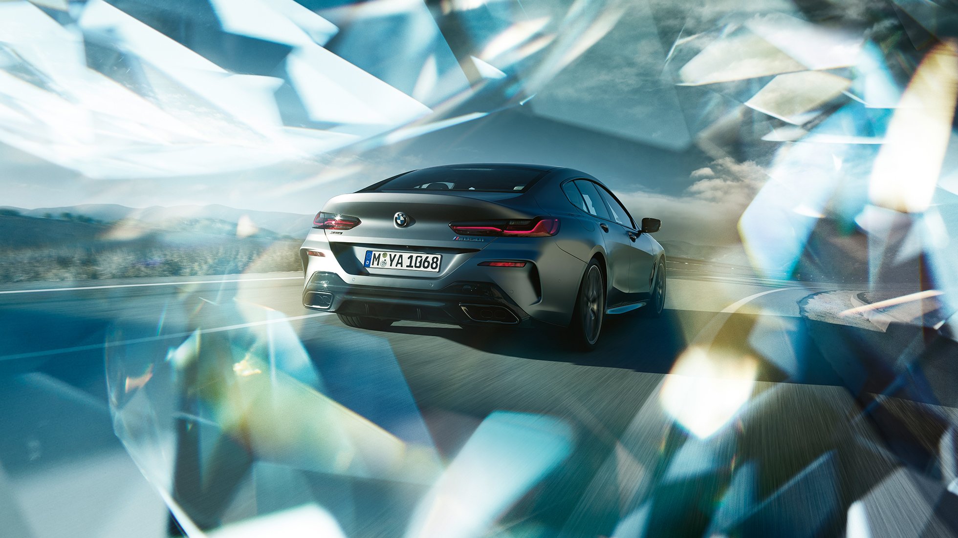 M Sport -pakoputkisto BMW M850i xDrive Gran Coupé, M Sport -pakoputkisto