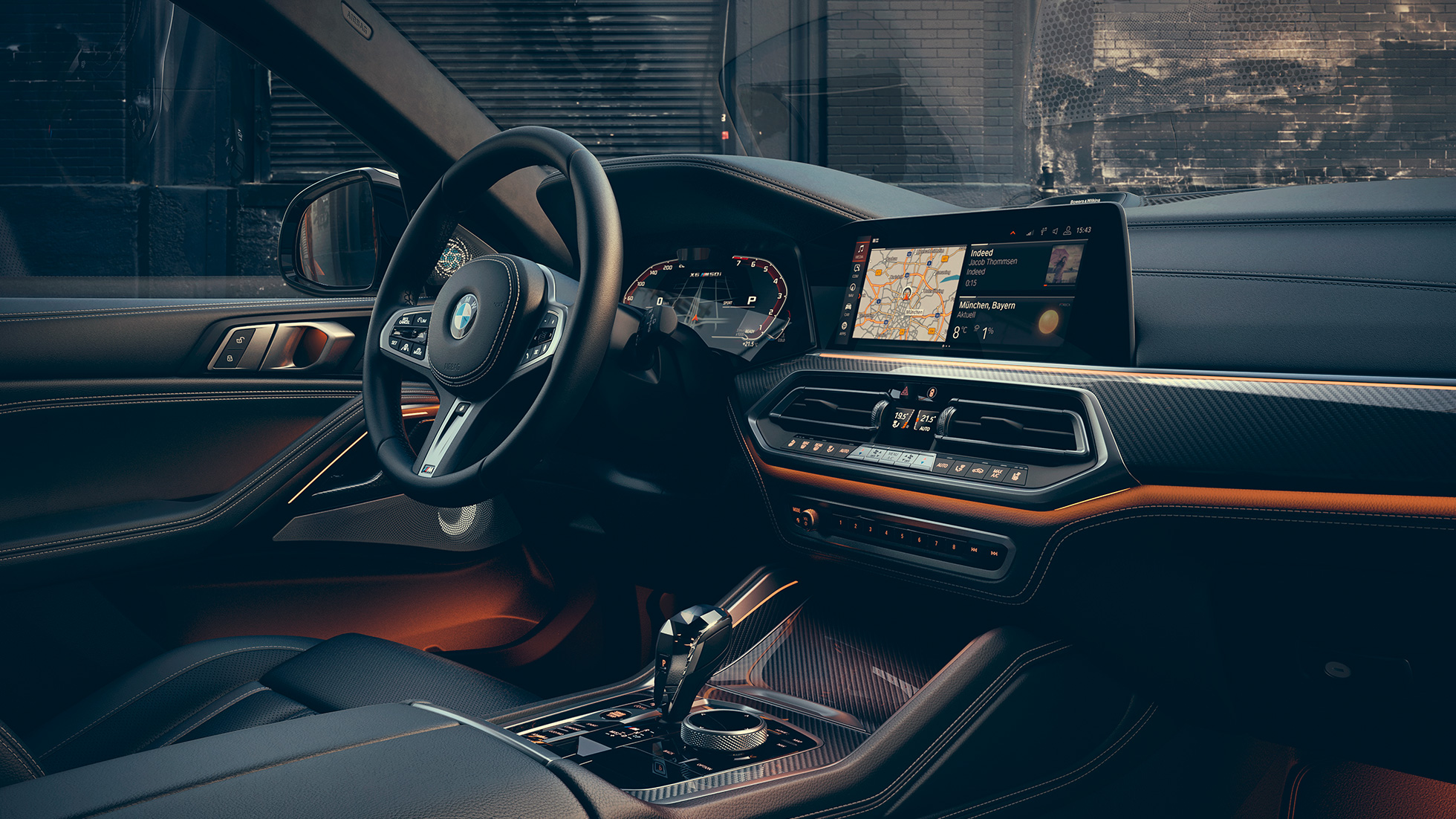 Sisätilan muotoilu, BMW X6 M50i ja M50d G06 Sisätilan muotoilu, BMW X6 M50i ja M50d G06, ohjaamo