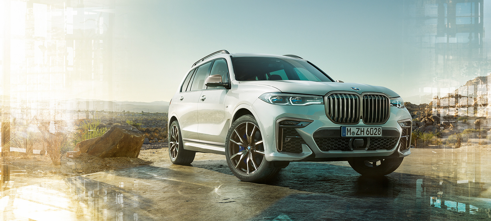 Mallien BMW X7 M50d ja M50i tekniset tiedot BMW X7 M50d ja M50i , tekniset tiedot