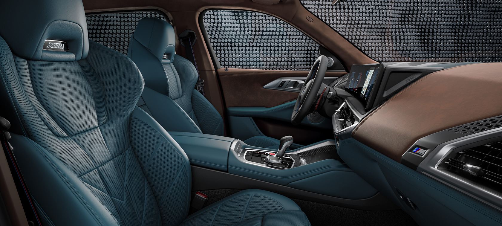 BMW XM G09, sisätilan muotoilu BMW XM G09, sisätilan muotoilun kohokohdat