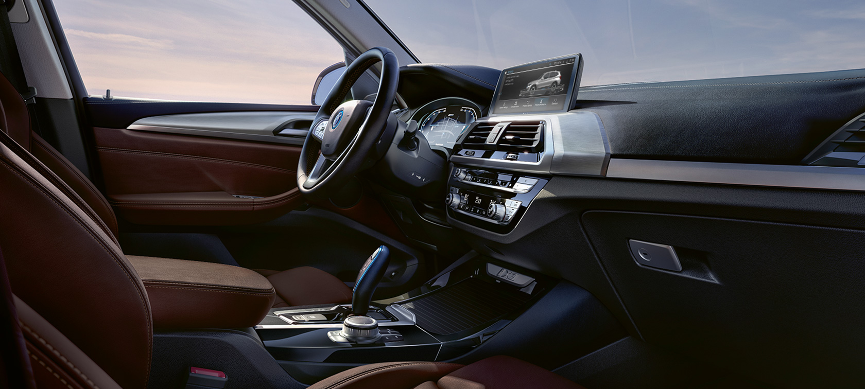 Cockpit, BMW iX3 G08 Ohjaamo, BMW iX3 G08 2020