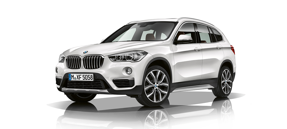BMW X1 Business xLine etuviistosta BMW X1 Business xLine etuviistosta