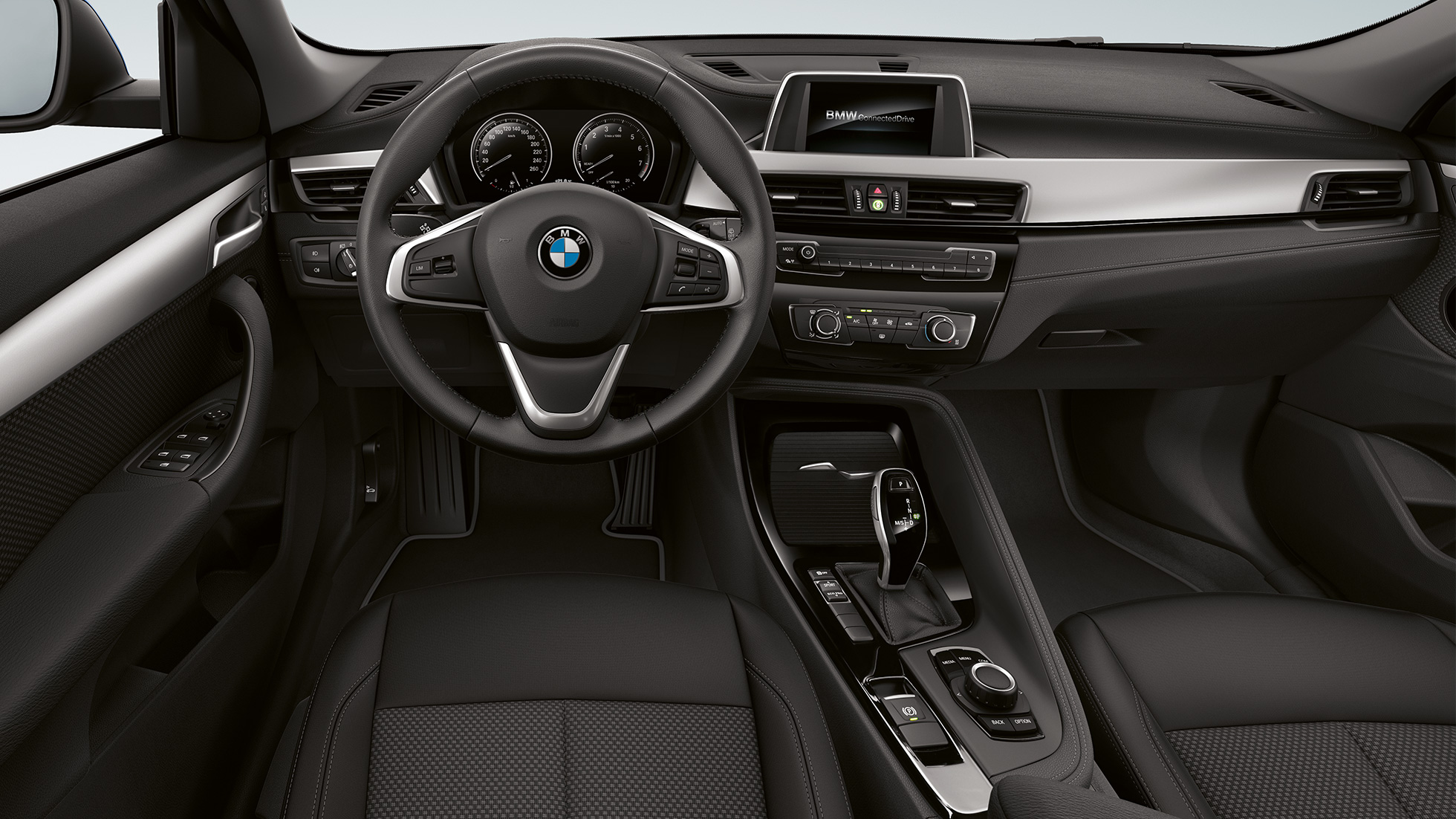Ohjaamo BMW X2 sDrive20i Business-varustelu BMW X2 sDrive20i Business-varustelu 2018 F39 sisätila ohjaamo