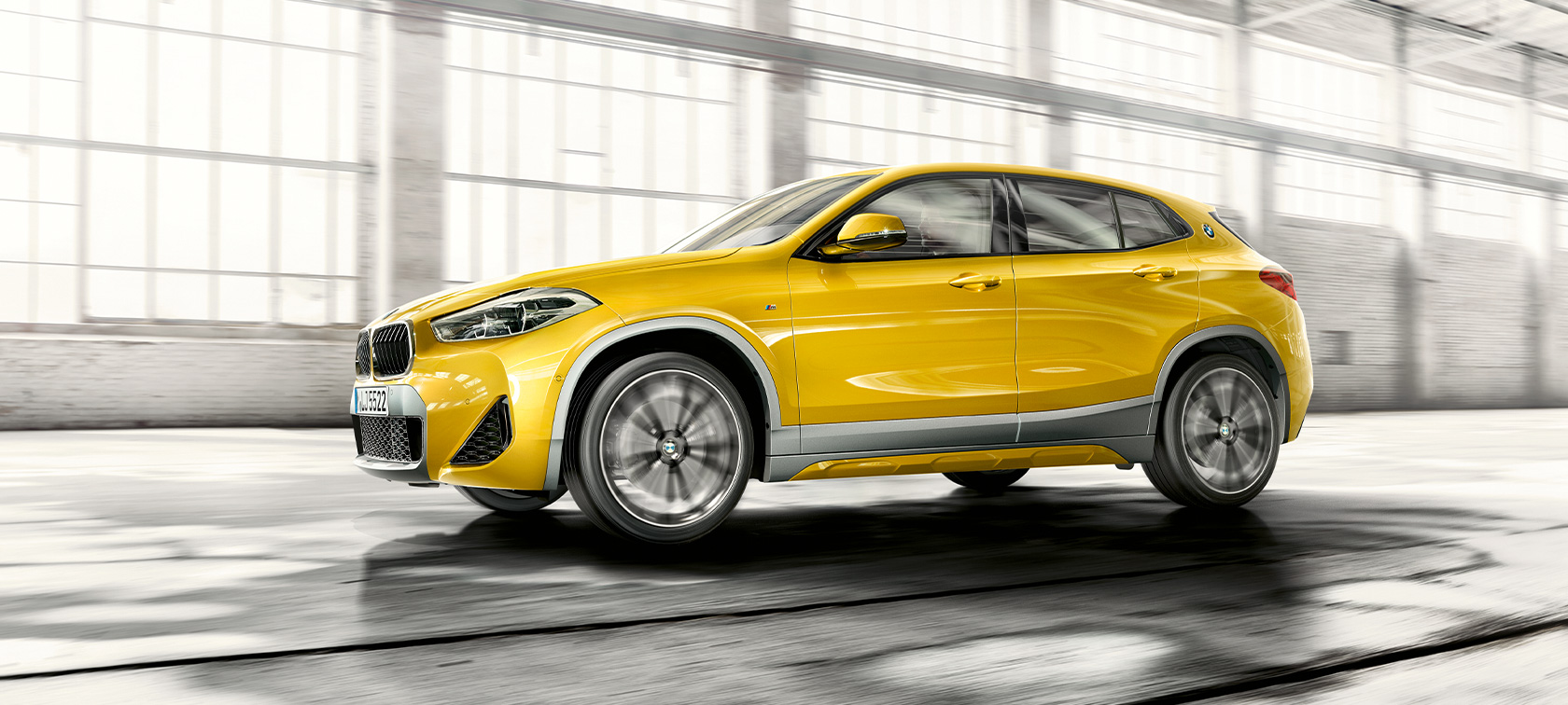 Sivukuva, BMW X2 F39 Sivukuva, BMW X2 F39 2020 Brooklyn Grey liikkeellä