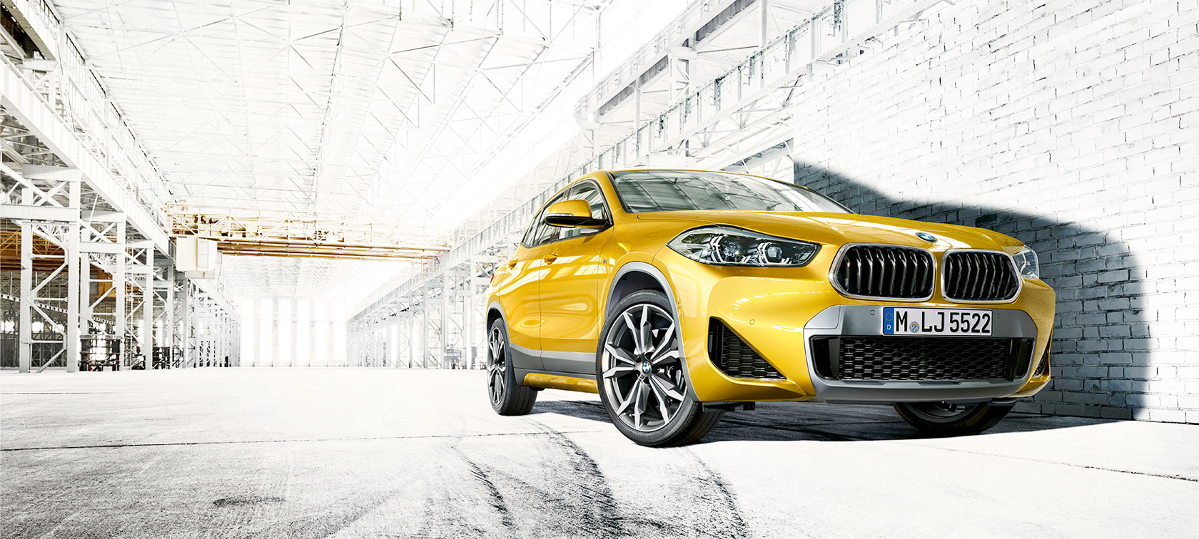 Näkymä edestä, BMW X2 F39 2020 Brooklyn Grey