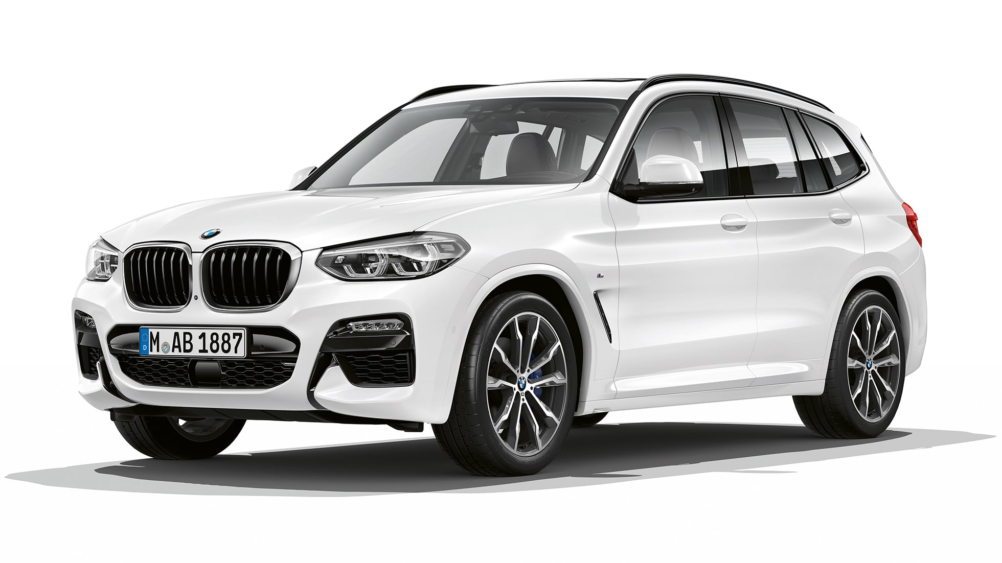 BMW X3 M40i, Business M Sport, kolmen neljäsosan kuva keulasta BMW X3 M40i, Business M Sport, kolmen neljäsosan kuva keulasta