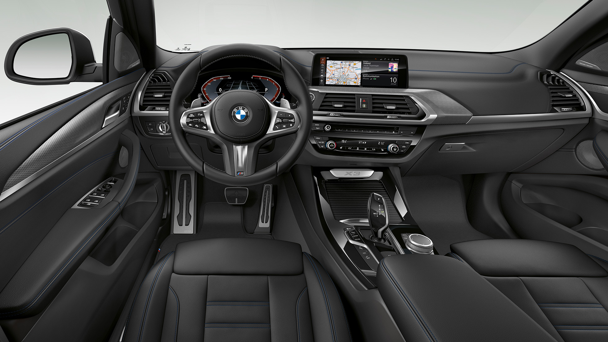 BMW X3 M40i, Business M Sport, sisätila BMW X3 M40i, Business M Sport, sisätila