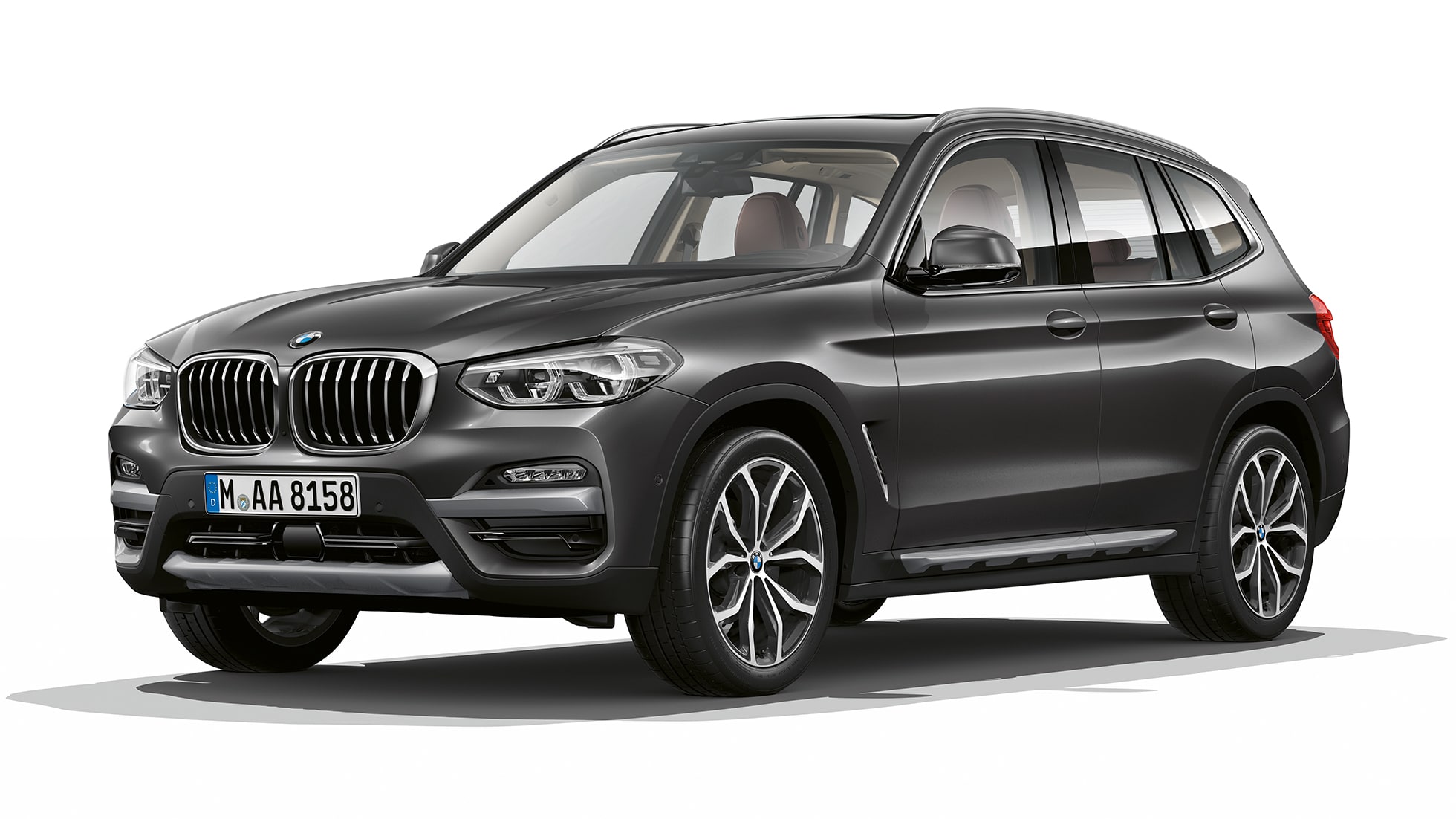 BMW X3 M40i, Business xLine, kolmen neljäsosan kuva keulasta BMW X3 M40i, Business xLine, kolmen neljäsosan kuva keulasta