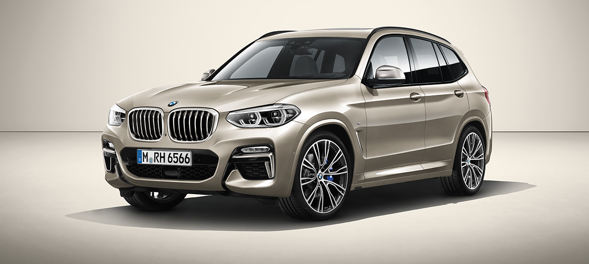 BMW X3, BMW Individual -metalliväri Sunstone BMW X3, BMW Individual -metalliväri Sunstone