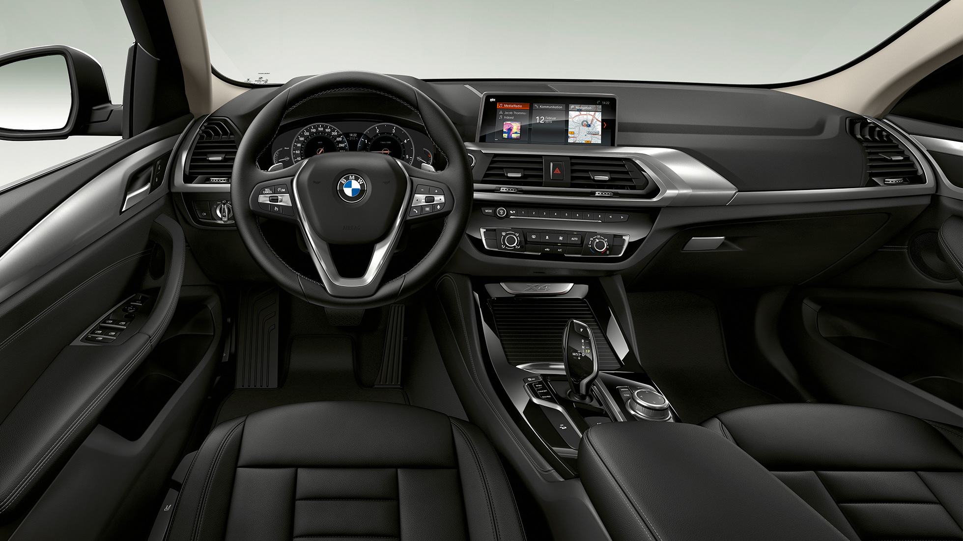 Ohjaamo, BMW X4 Business-varustelu Ohjaamo, BMW X4 xDrive20d Business-varustelu G02 2018, sisätila