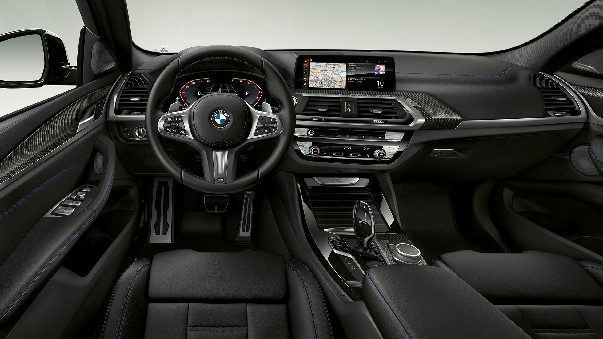 Ohjaamo, BMW X4 Business M Sport Ohjaamo, BMW X4 xDrive30i Business M Sport G02 2018, sisätila