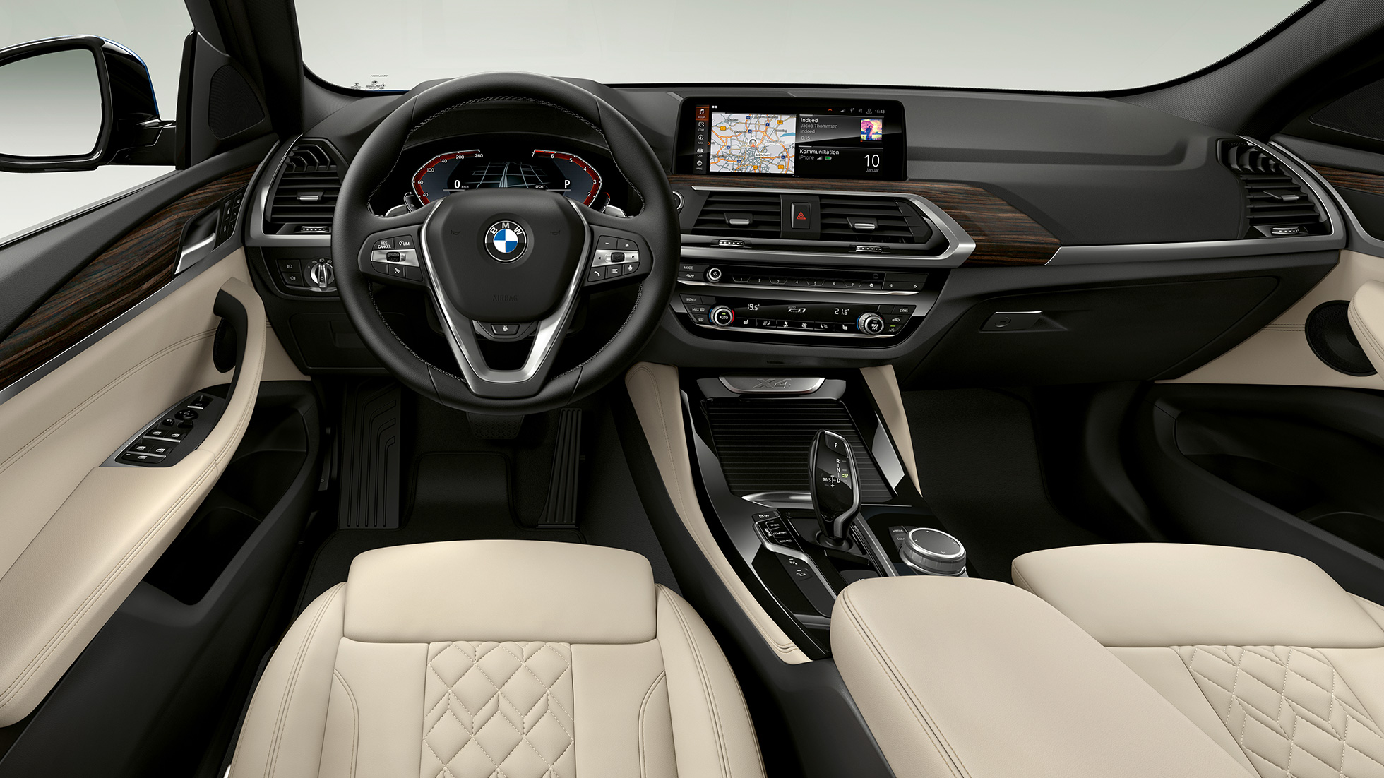 Ohjaamo, BMW X4 Business xLine Ohjaamo, BMW X4 xDrive20d Business xLine G02 2018, sisätila